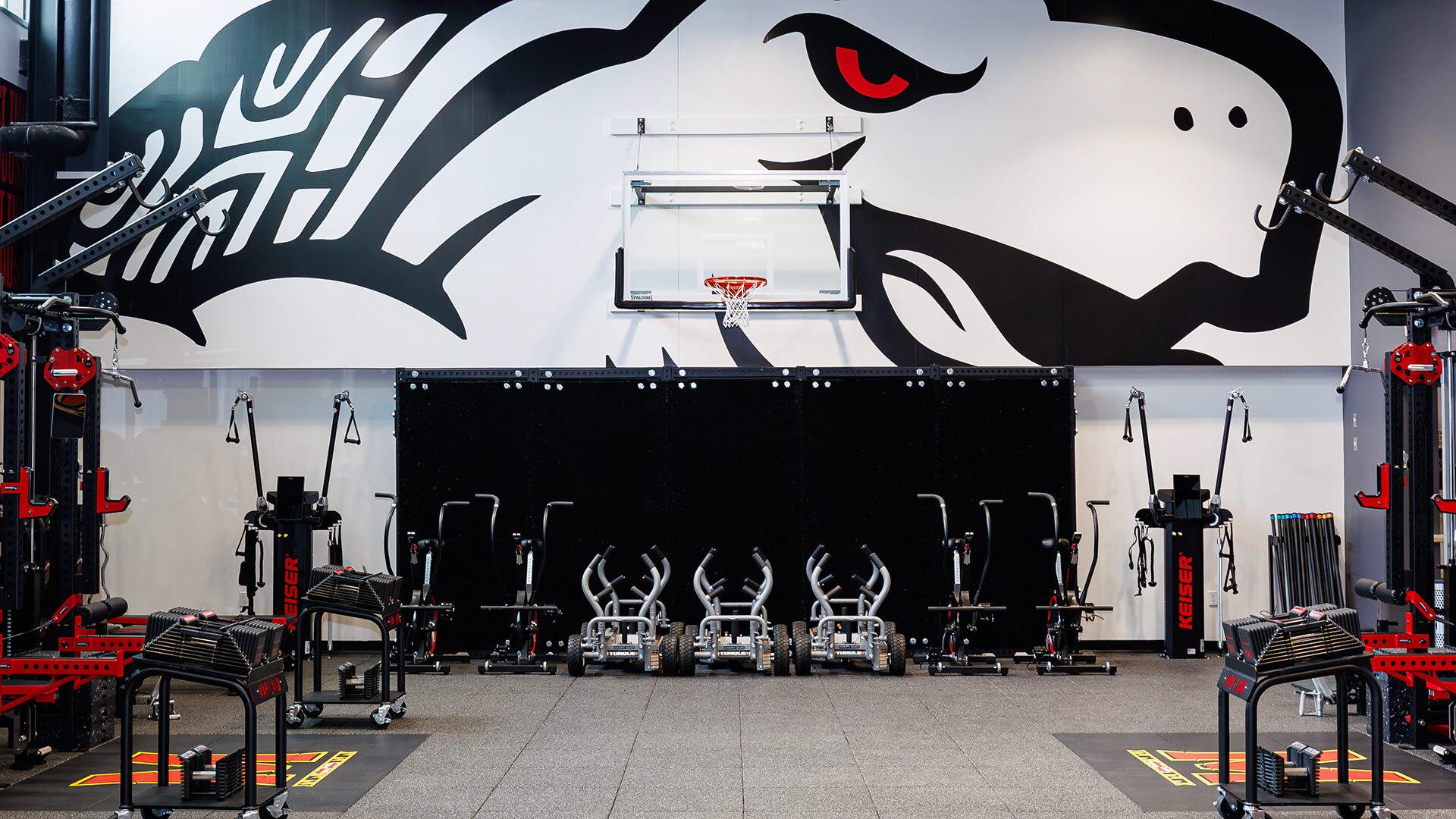 Sanders Family Strength and Conditioning Room
