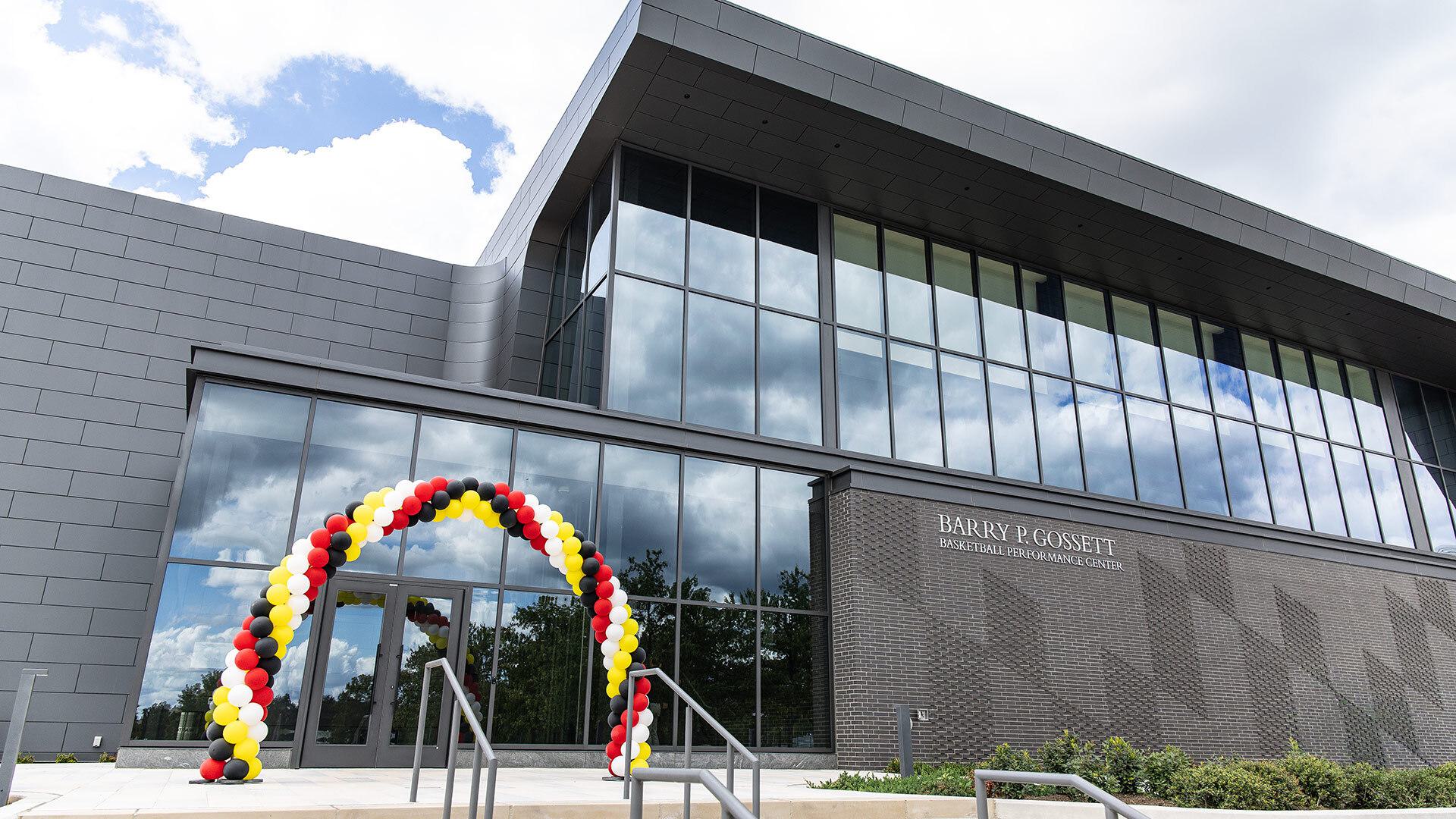 Barry P. Gossett Basketball Performance Center exterior