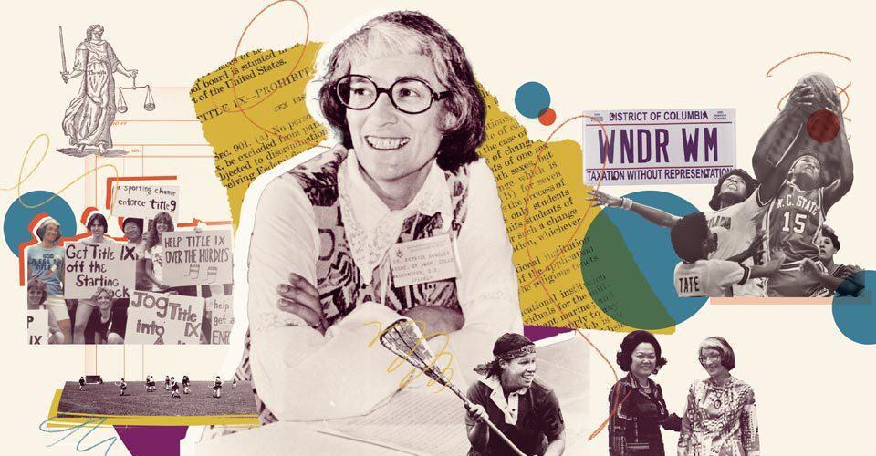 Bernice Sandler collage