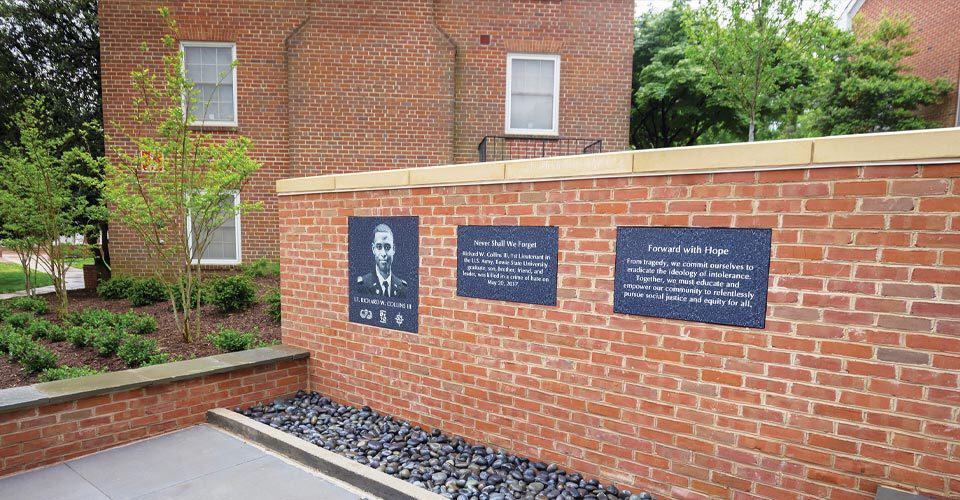 Collins memorial on campus