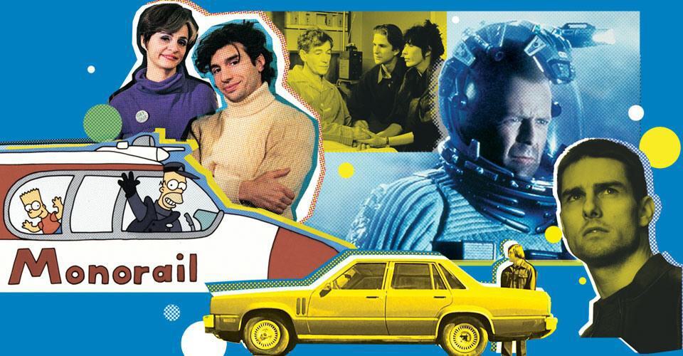 Collage of TV and movie images