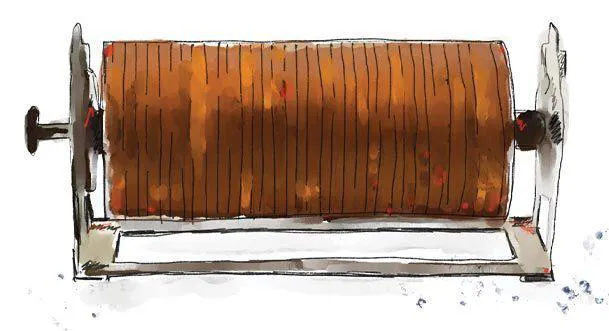 wooden cypher device