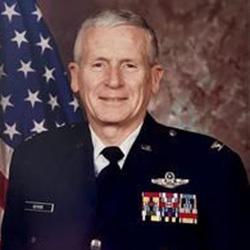 Retired Air Force Col. Vernon A. Sevier headshot
