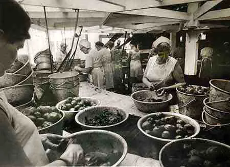 Historic canning photo