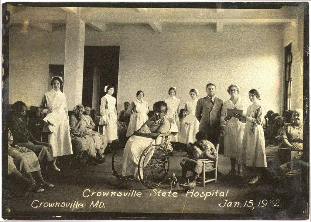 hospital staff poses with patients