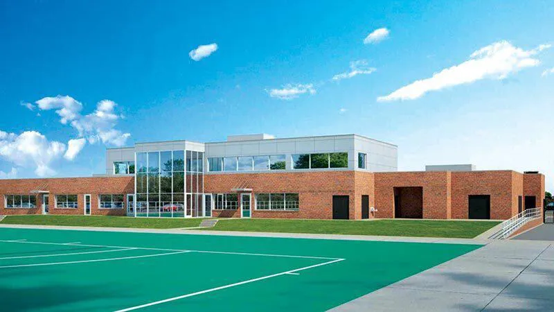 Rendering of Field Hockey and Women's Lacrosse Complex