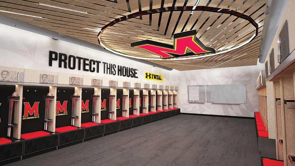 locker room