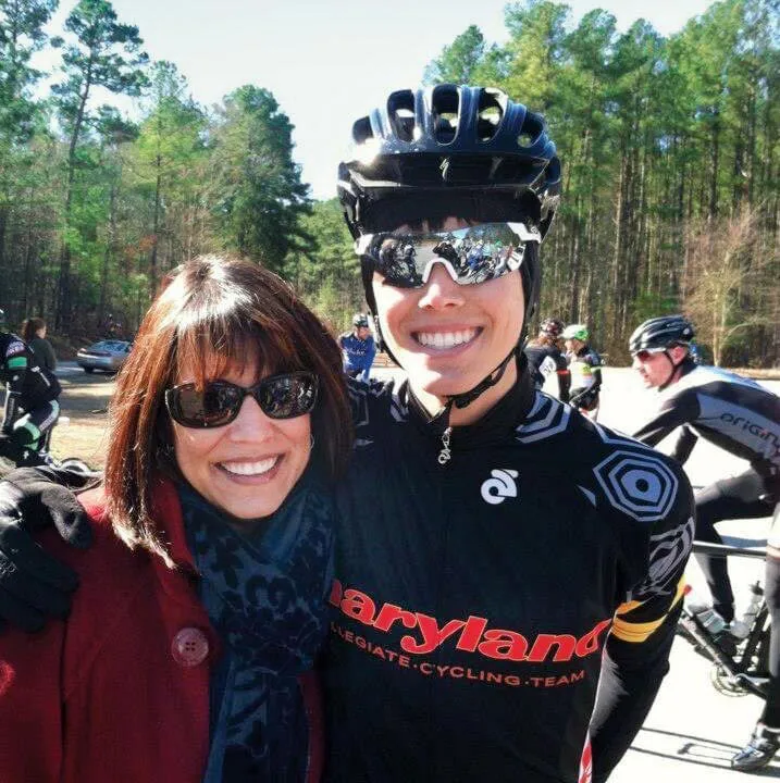 Ryan Collins poses with his mom, Kim Collins.