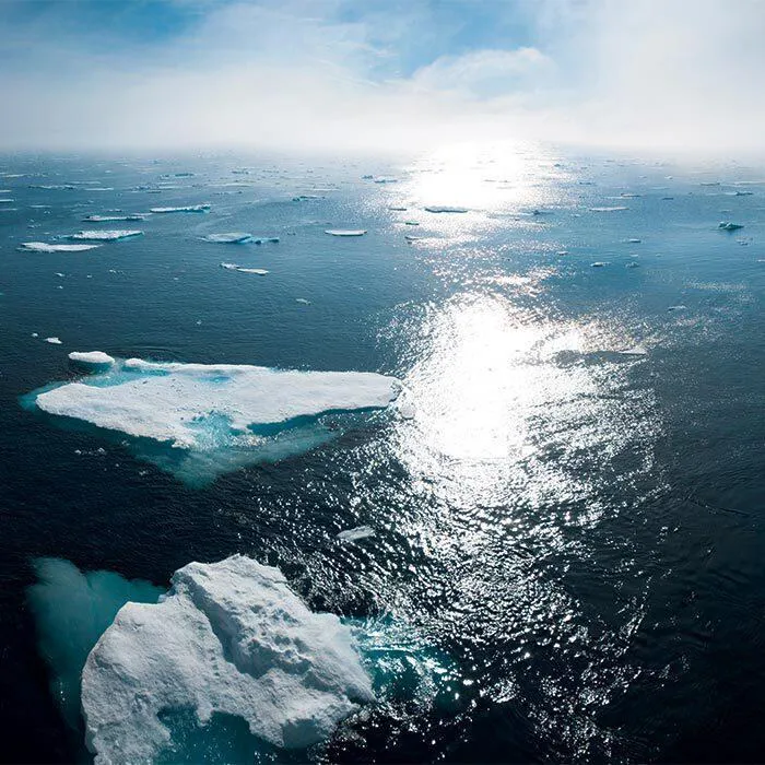 ice in ocean