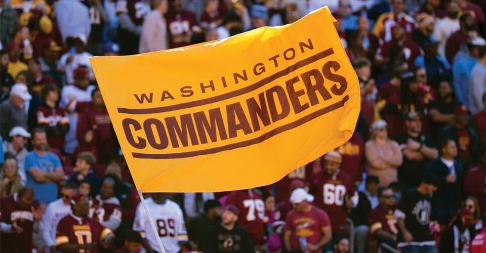 Washington Commanders flag